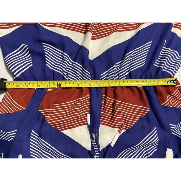 A Pea in the Pod Women's Maternity Dress Red White Blue‎ Short L NWT - Picture 6 of 6